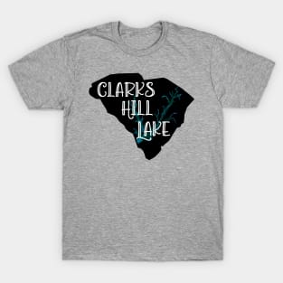 Clarks Hill Lake Over South Carolina T-Shirt